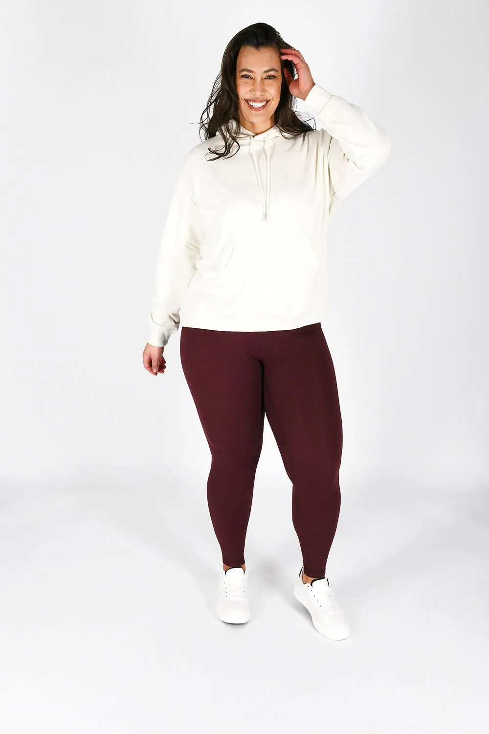 Curve Revitalise High Waisted Leggings - Winter Berry sold by LOVALL
