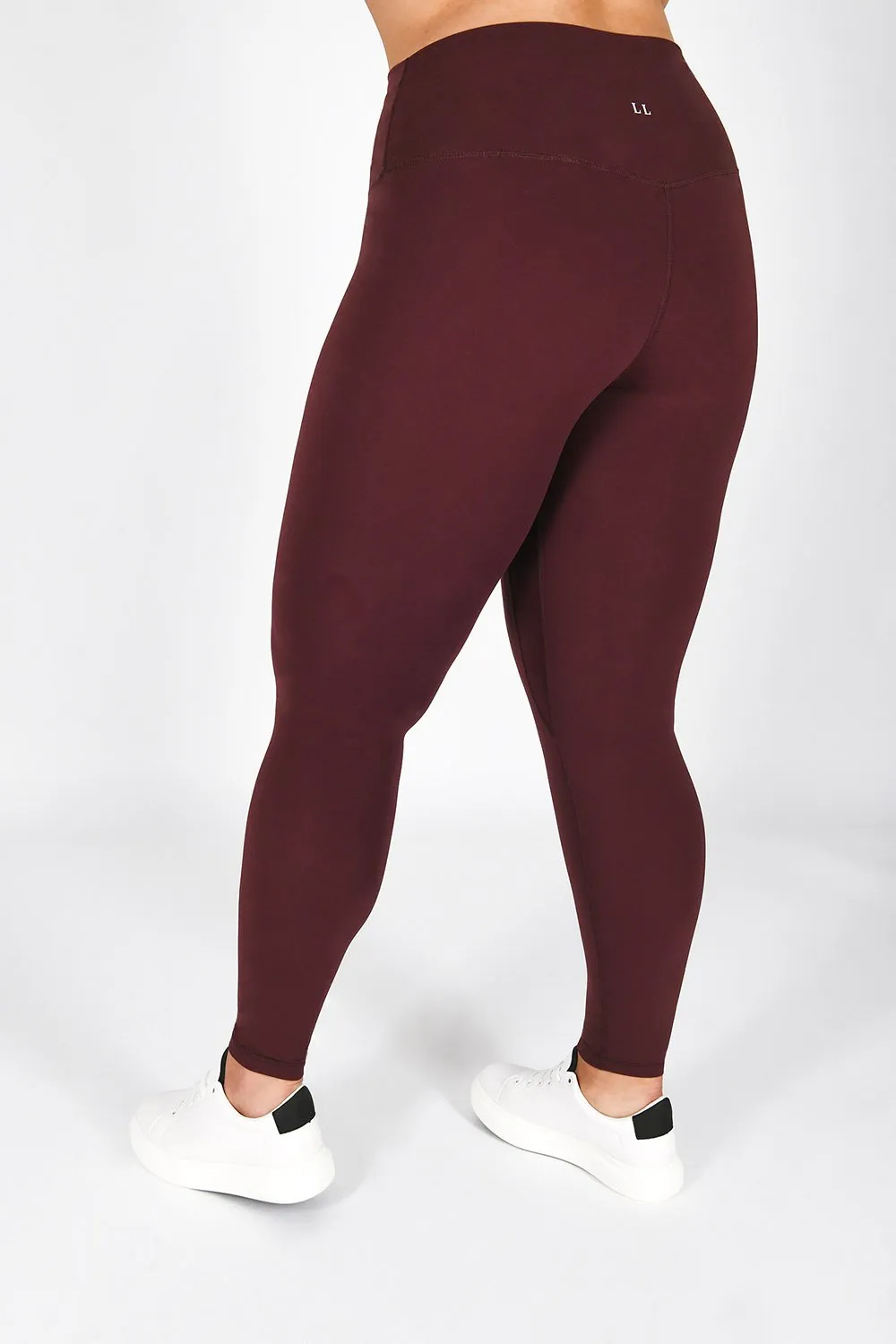 Curve Revitalise High Waisted Leggings - Winter Berry sold by LOVALL product image thumbnail 3