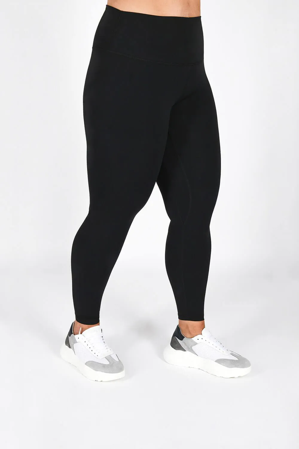 Curve Revitalise High Waisted Leggings - Midnight Black sold by LOVALL product image thumbnail 4