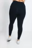 Curve Everyday High Waisted Leggings - Navy Blue sold by LOVALL