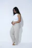 Curve Linen Trousers - Stone sold by LOVALL