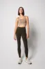 Focus High Waisted Sports Leggings - Olive Green sold by LOVALL