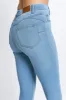 Curve Ankle Grazer Jeggings - Light Blue sold by LOVALL
