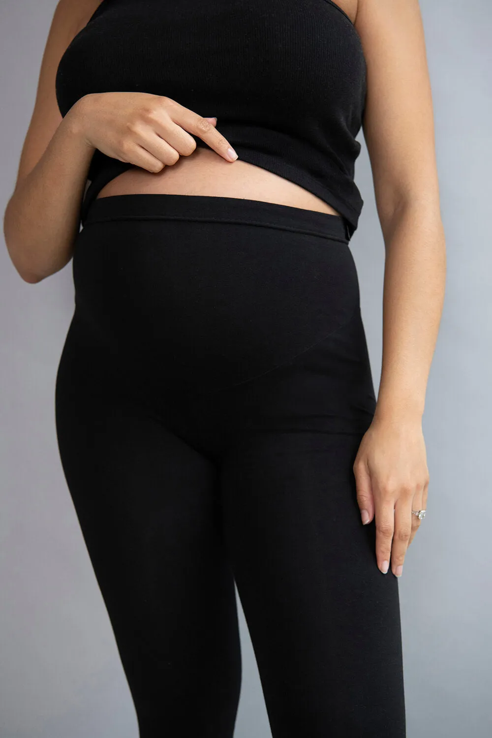 Maternity Everyday Leggings - Black sold by LOVALL product image thumbnail 5
