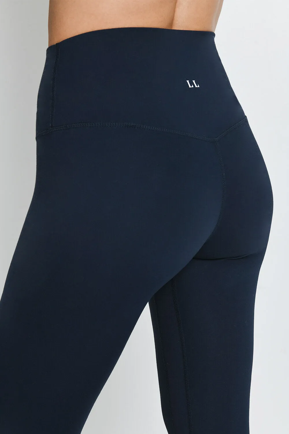 Revitalise 7/8 High Waisted Leggings - Navy Blue sold by LOVALL product image thumbnail 4