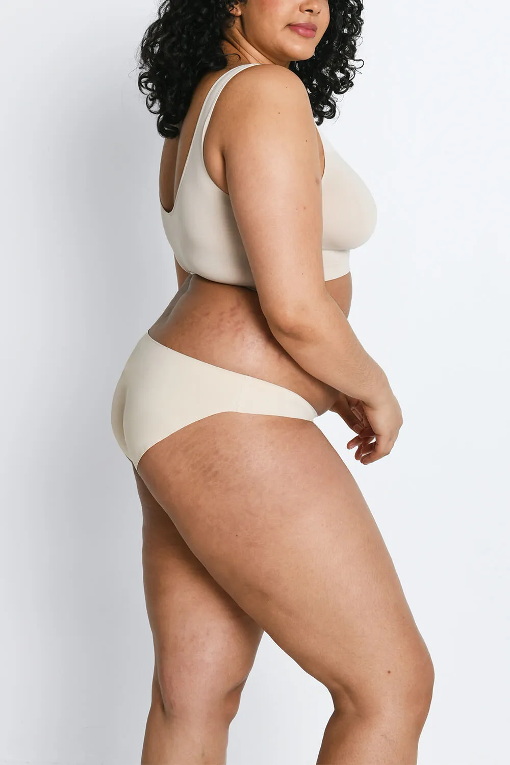 Curve Seamless Bikini Knickers 3 Pack - Beige sold by LOVALL product image thumbnail 5