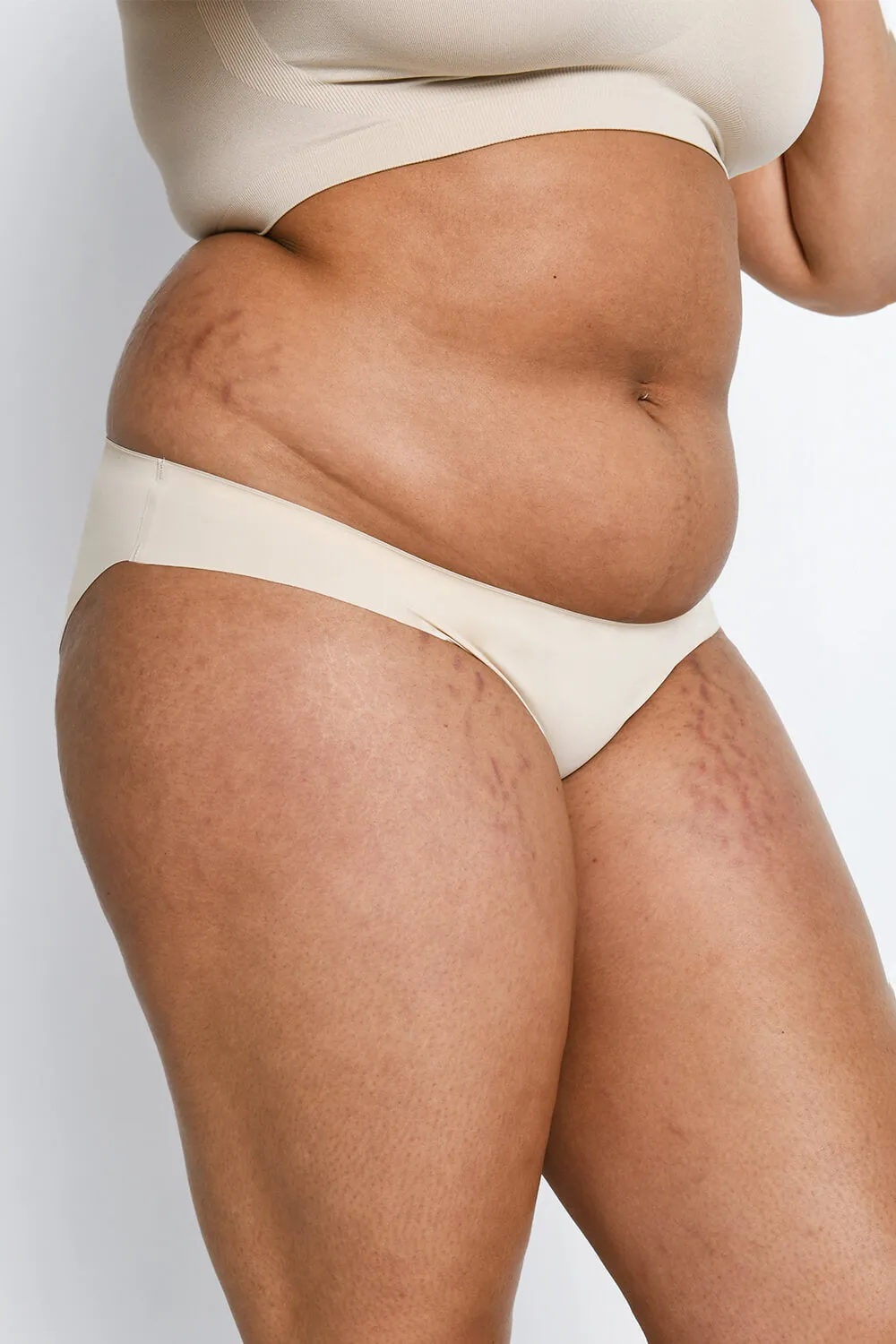 Curve Seamless Bikini Knickers 3 Pack - Beige sold by LOVALL product image thumbnail 3