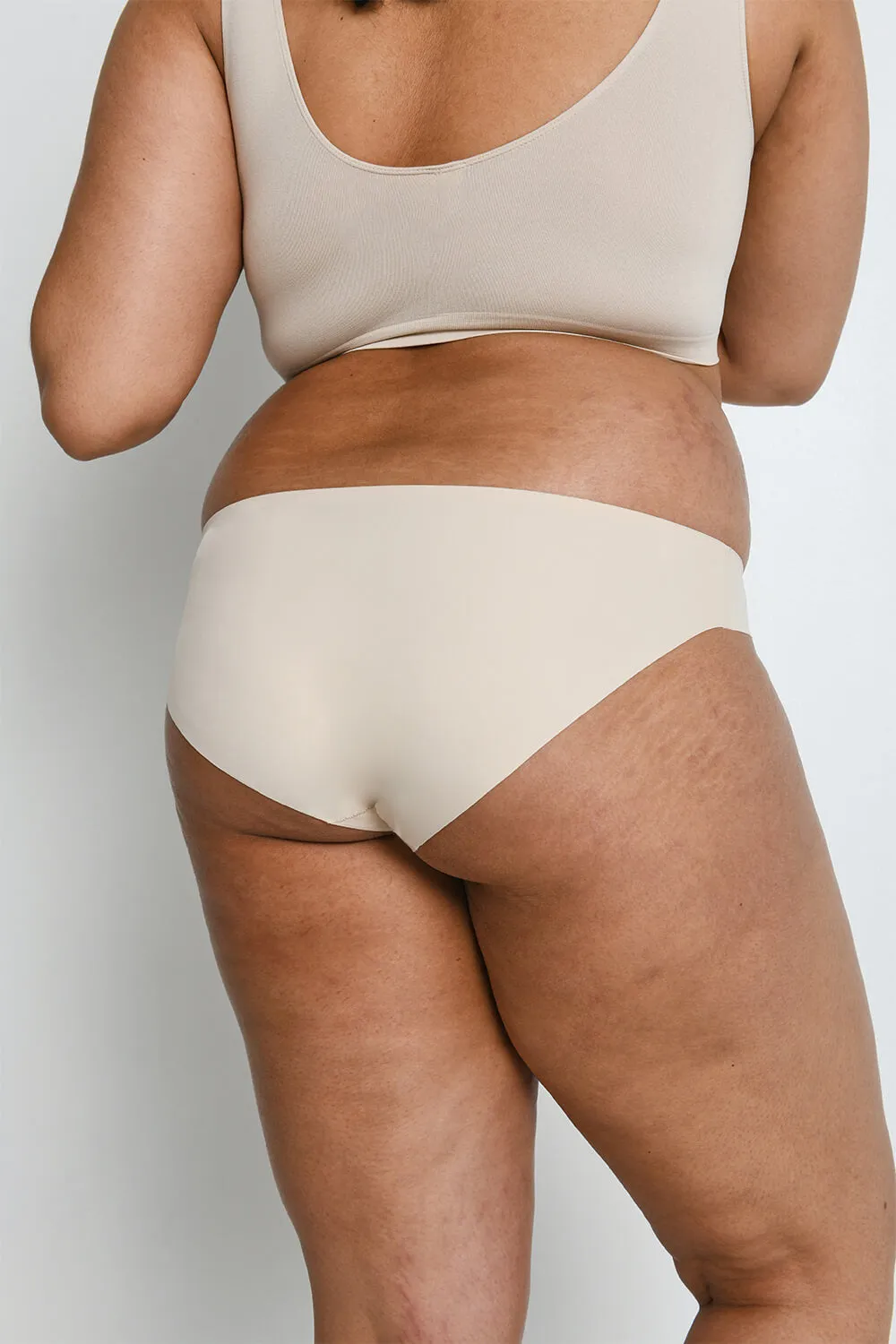 Curve Seamless Bikini Knickers 3 Pack - Beige sold by LOVALL product image thumbnail 4