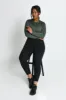 Curve Energise 7/8 Sports Leggings - Midnight Black sold by LOVALL