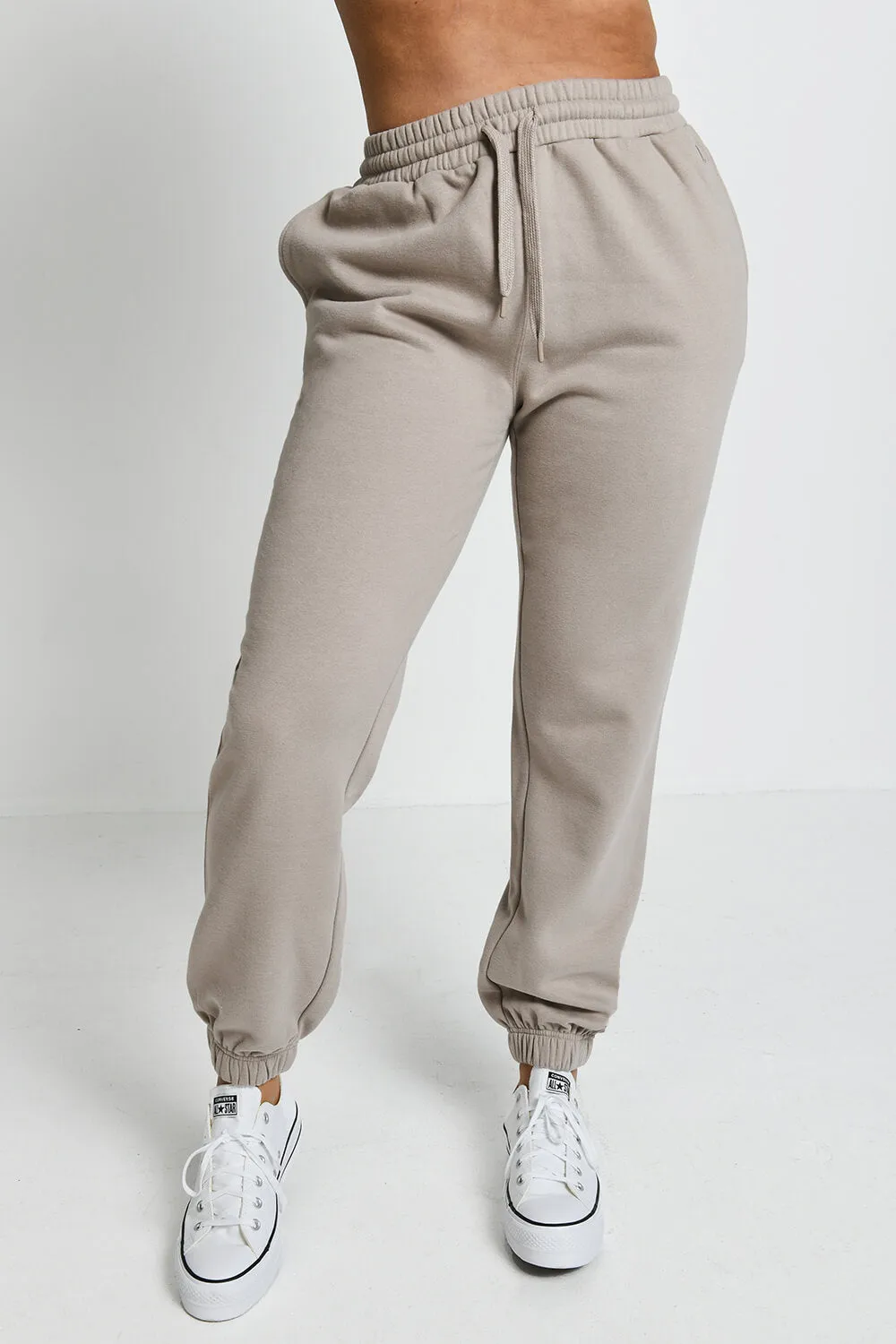 Everyday Comfy Joggers - Oatmeal Beige sold by LOVALL product image thumbnail 2