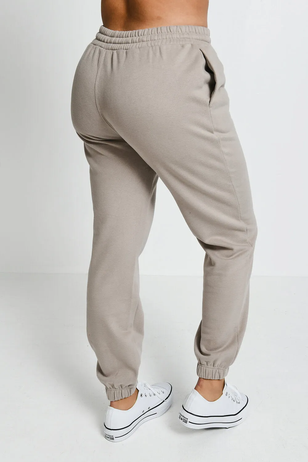 Everyday Comfy Joggers - Oatmeal Beige sold by LOVALL product image thumbnail 5