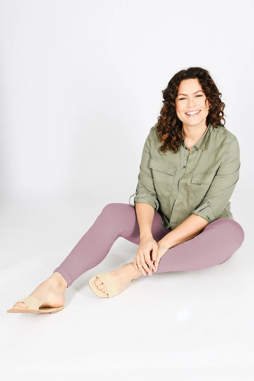 Curve Everyday Leggings - Elderberry Purple sold by LOVALL product image thumbnail 5