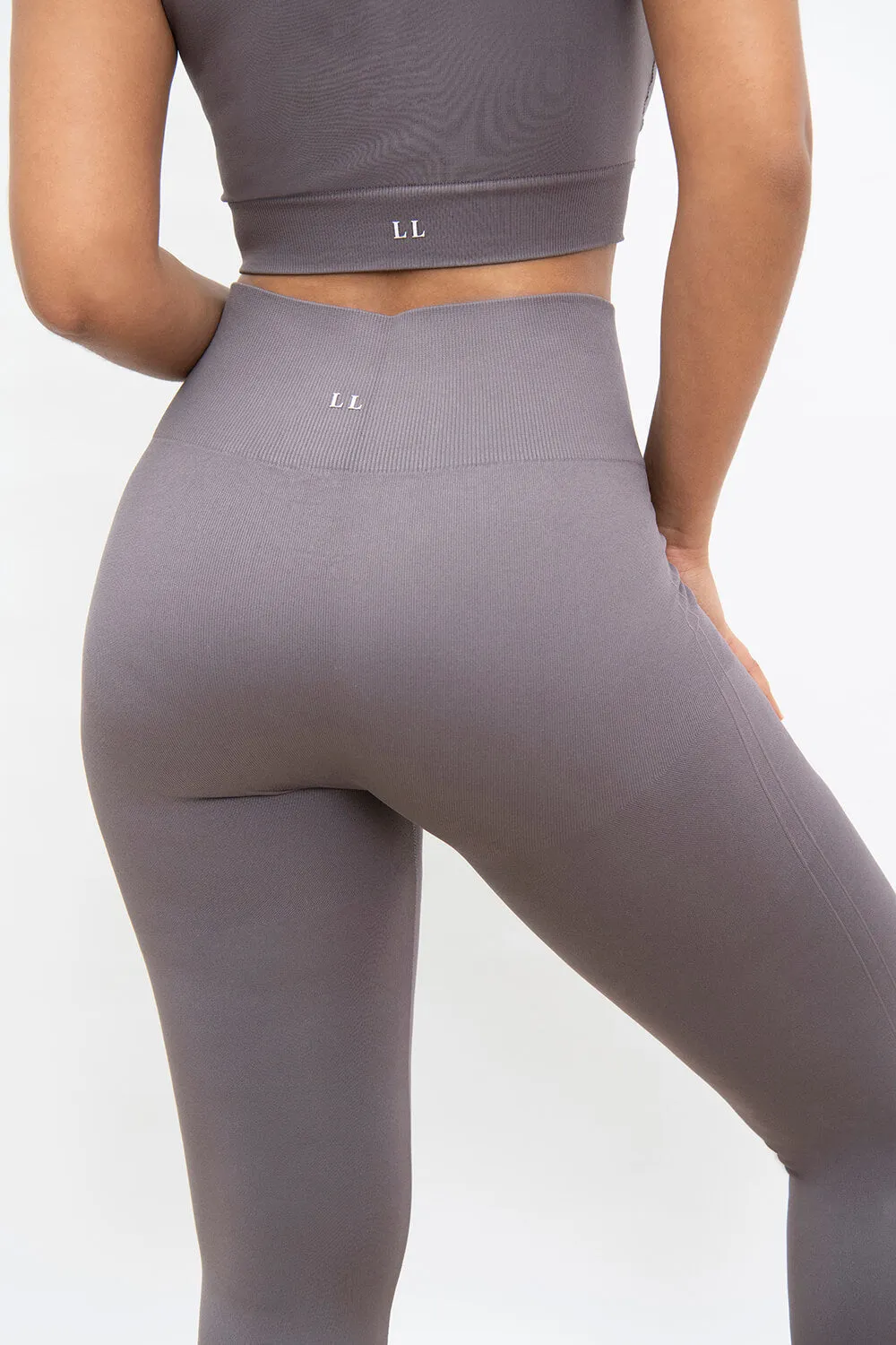 Ultimate High Waisted Seamless Leggings - Deep Mauve sold by LOVALL product image thumbnail 4