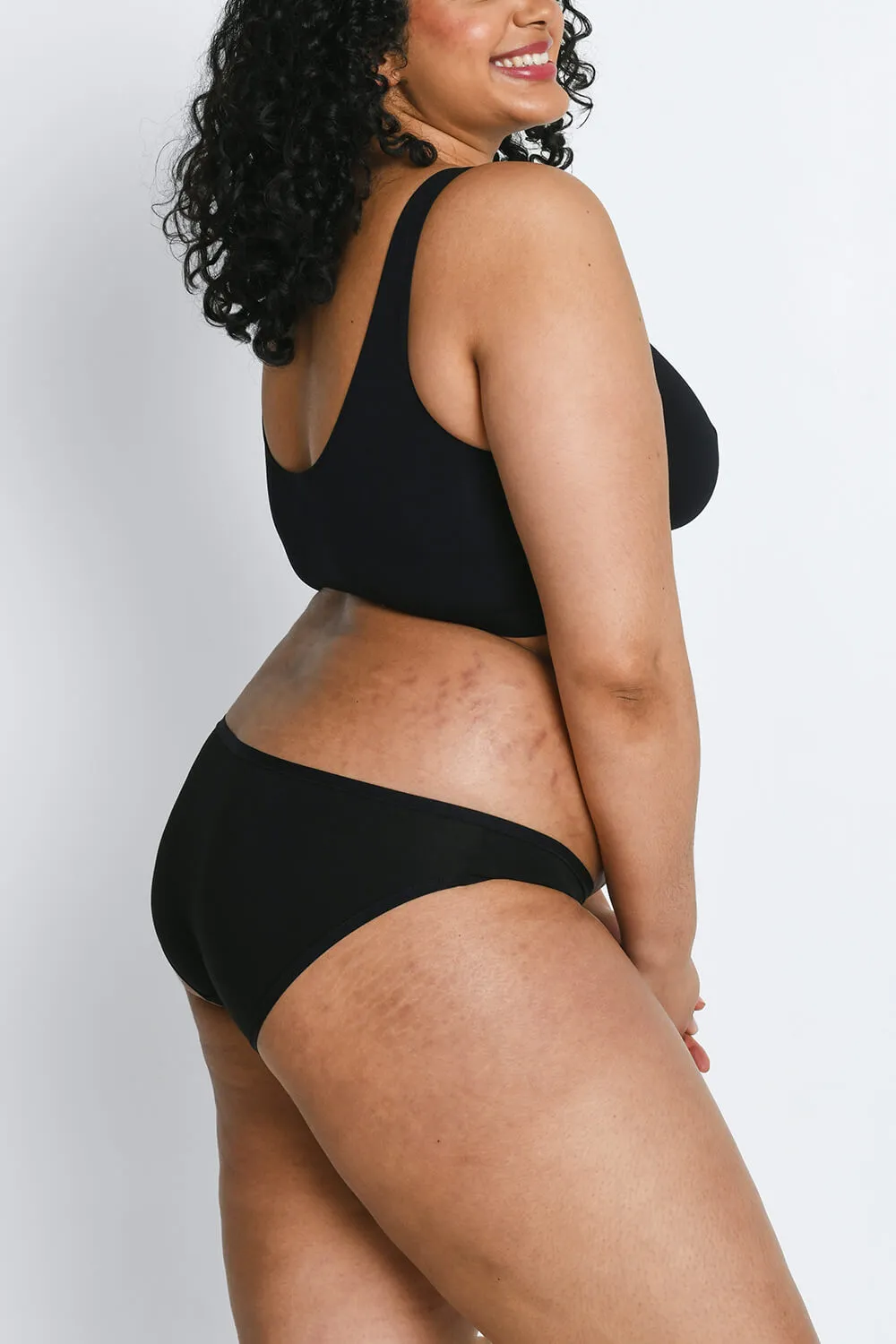 Curve Cotton Blend Bikini Knickers 3 Pack sold by LOVALL product image thumbnail 5