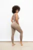 Ultimate High Waisted Seamless Leggings - Oatmeal Beige sold by LOVALL