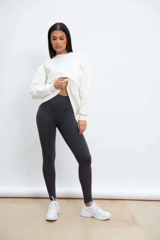 Everyday High Waisted Leggings - Odyssey Grey sold by LOVALL