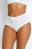 High Rise Cotton Full Briefs 3 Pack - White sold by LOVALL
