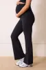 Maternity 24/7 Revitalise Flare Leggings - Midnight Black sold by LOVALL