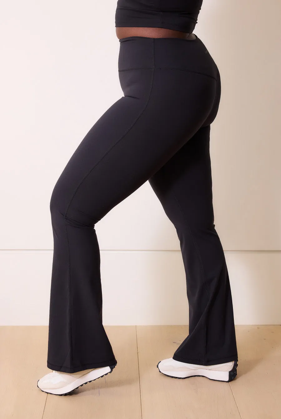 24/7 Revitalise Flare Leggings - Midnight Black sold by LOVALL product image thumbnail 4