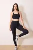 24/7 Revitalise Sports Bra - Midnight Black sold by LOVALL