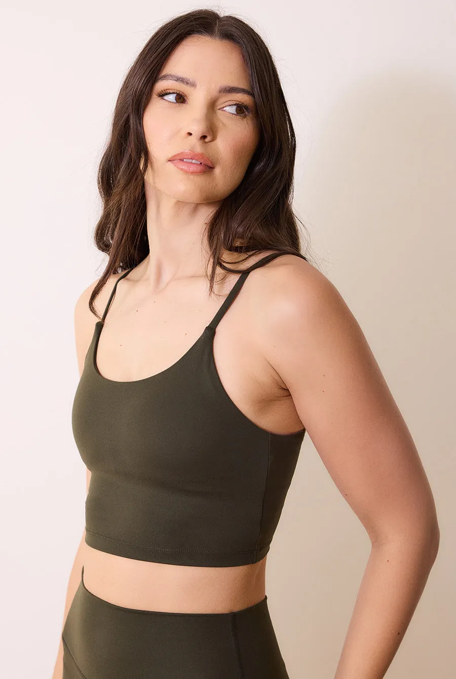 24/7 Revitalise Sports Bra - Deep Olive sold by LOVALL product image thumbnail 2