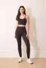 Curve 24/7 Revitalise High Waisted Leggings - Black Coffee sold by LOVALL