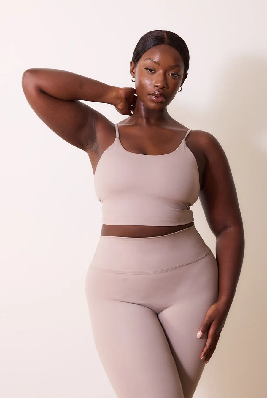 Curve 24/7 Revitalise High Waisted Leggings - Clay sold by LOVALL product image thumbnail 5
