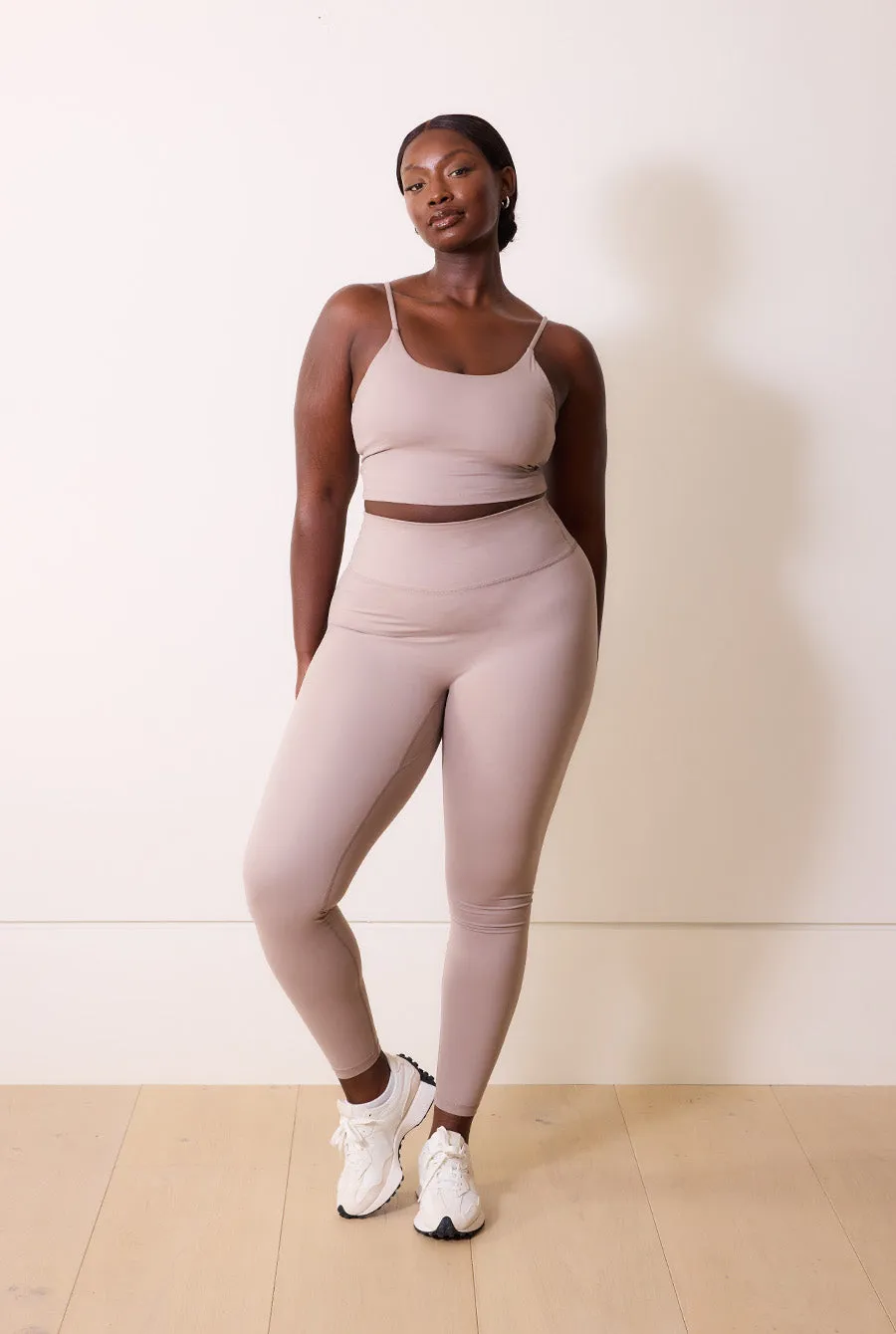 Curve 24/7 Revitalise High Waisted Leggings - Clay sold by LOVALL