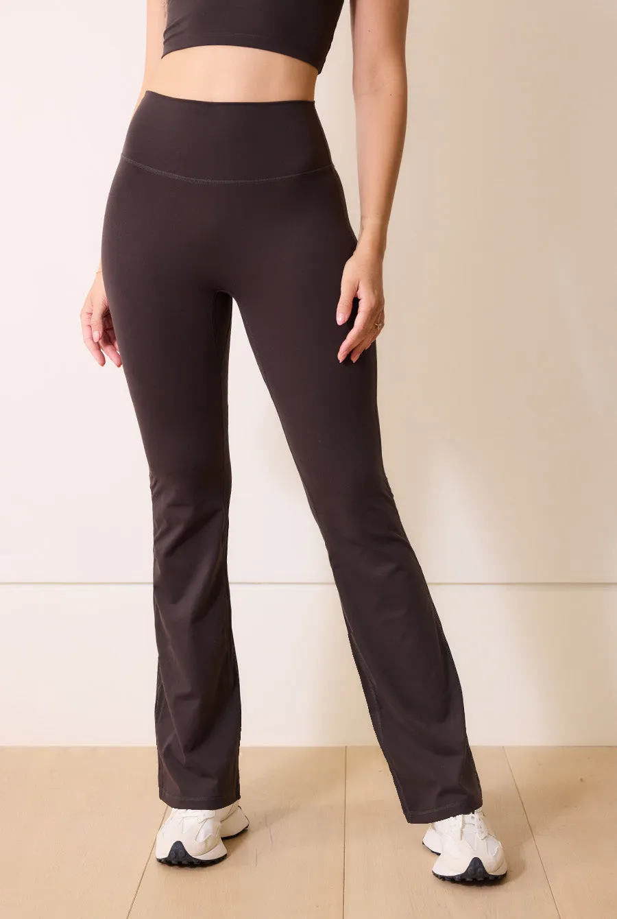 Curve 24/7 Revitalise Flare Leggings - Black Coffee sold by LOVALL product image thumbnail 2