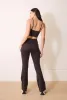 Curve 24/7 Revitalise Flare Leggings - Black Coffee sold by LOVALL