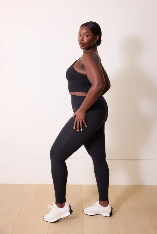 Curve 24/7 Revitalise High Waisted Leggings - Midnight Black sold by LOVALL
