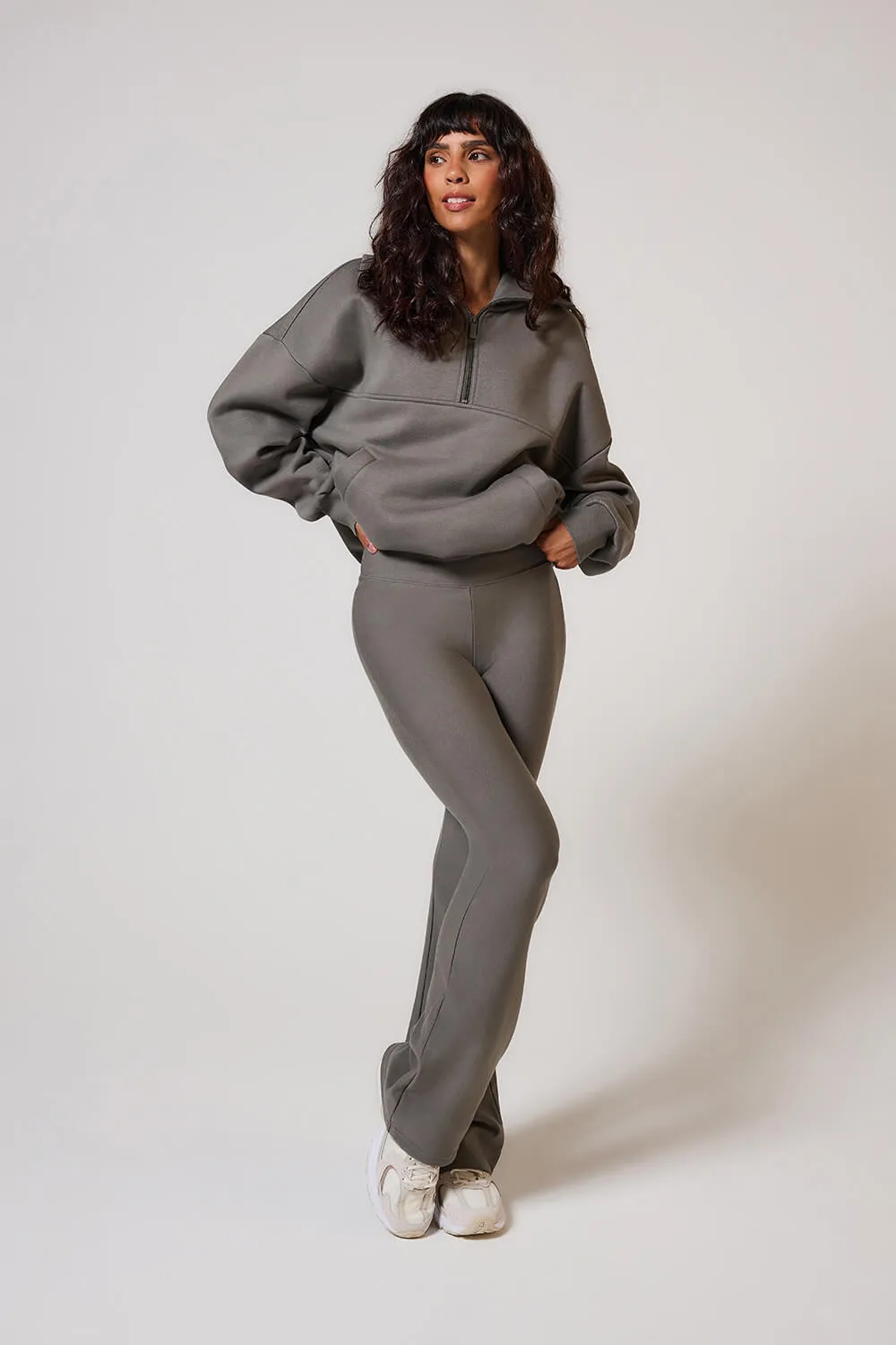 Winter Flare Leggings - Slate Green sold by LOVALL product image thumbnail 2