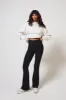 Curve Winter Flare Leggings - Black sold by LOVALL