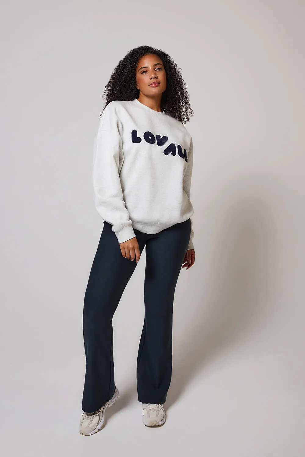 Curve Winter Flare Leggings - Vintage Navy sold by LOVALL