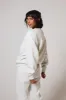 Organic Oversized Sweatshirt Style 1 - Light Grey Marl sold by LOVALL
