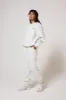Organic Cuffed Jogger - Light Grey Marl sold by LOVALL