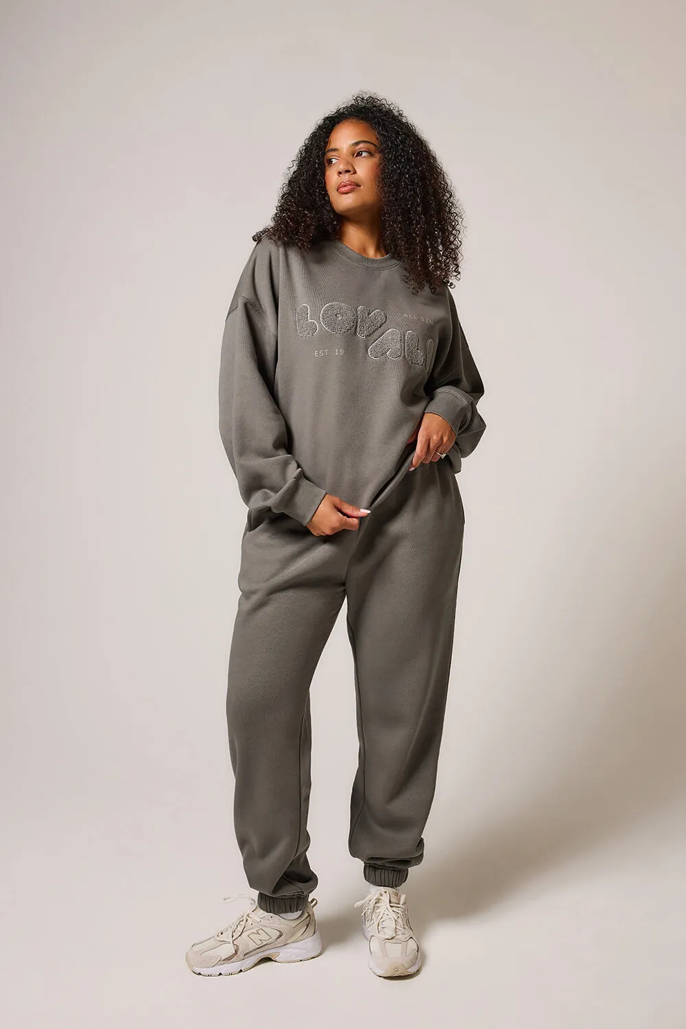 Organic Cuffed Jogger - Slate Green sold by LOVALL