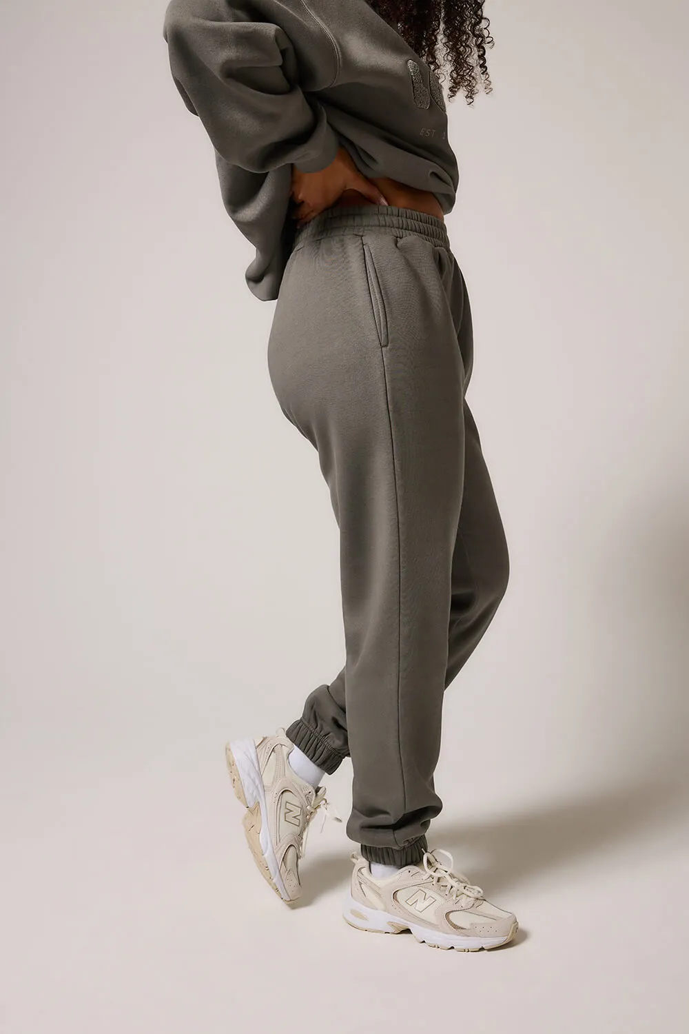 Organic Cuffed Jogger - Slate Green sold by LOVALL product image thumbnail 2