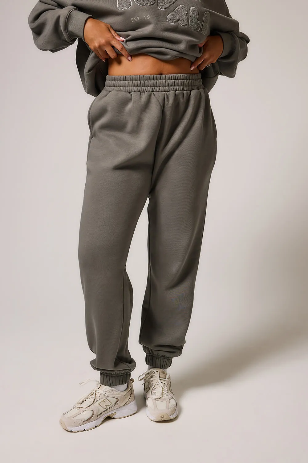 Organic Cuffed Jogger - Slate Green sold by LOVALL product image thumbnail 5