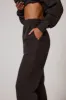 Curve Organic Cuffed Jogger - Black Coffee sold by LOVALL
