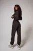 Curve Organic Cuffed Jogger - Black Coffee sold by LOVALL