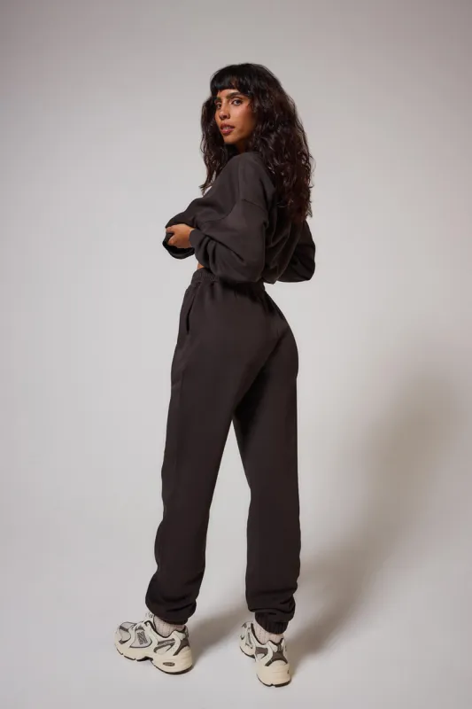 Curve ALL SZN Organic Cuffed Jogger - Black Coffee sold by LOVALL