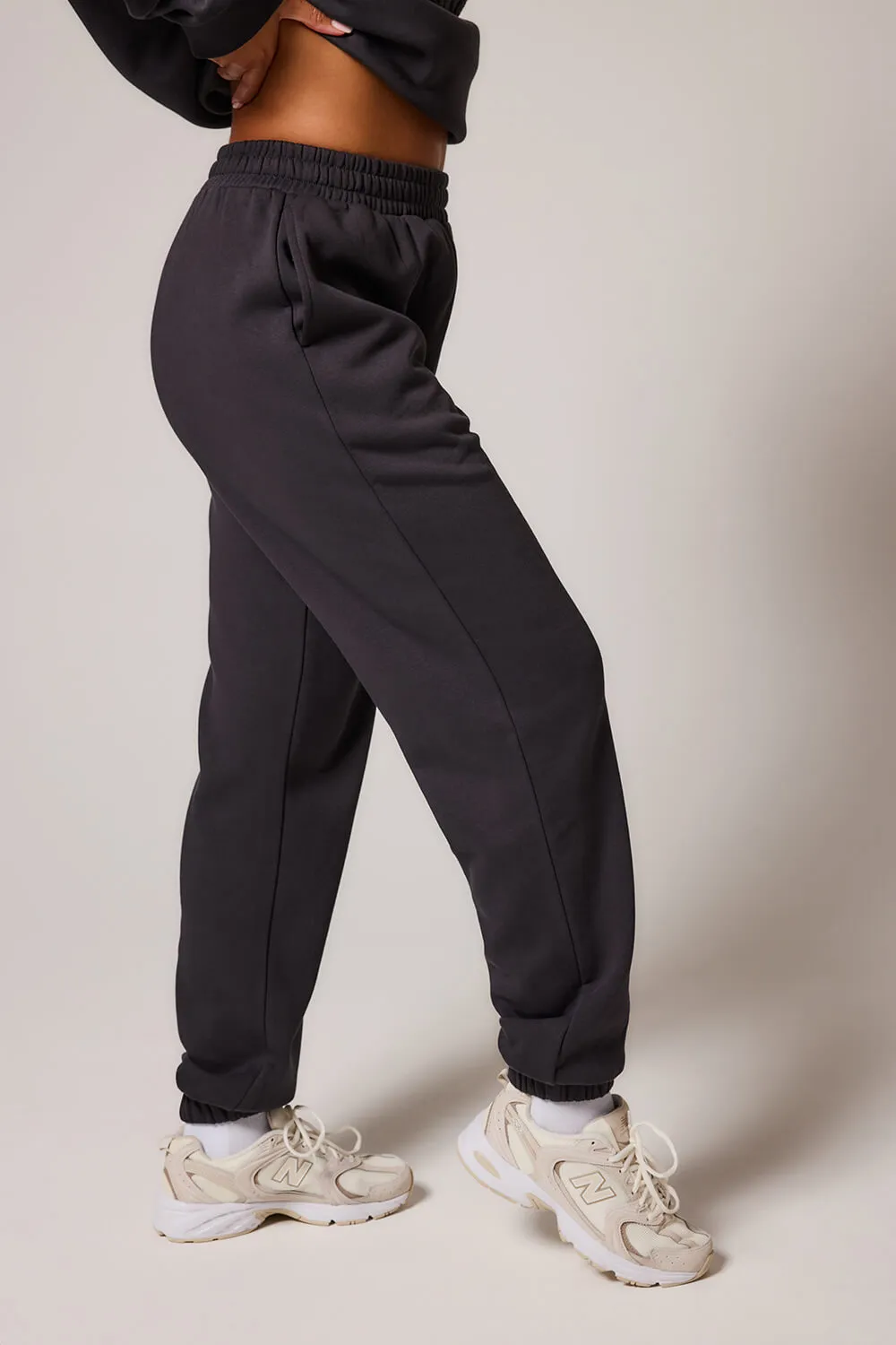 Curve Organic Cuffed Jogger - Shadow sold by LOVALL product image thumbnail 2