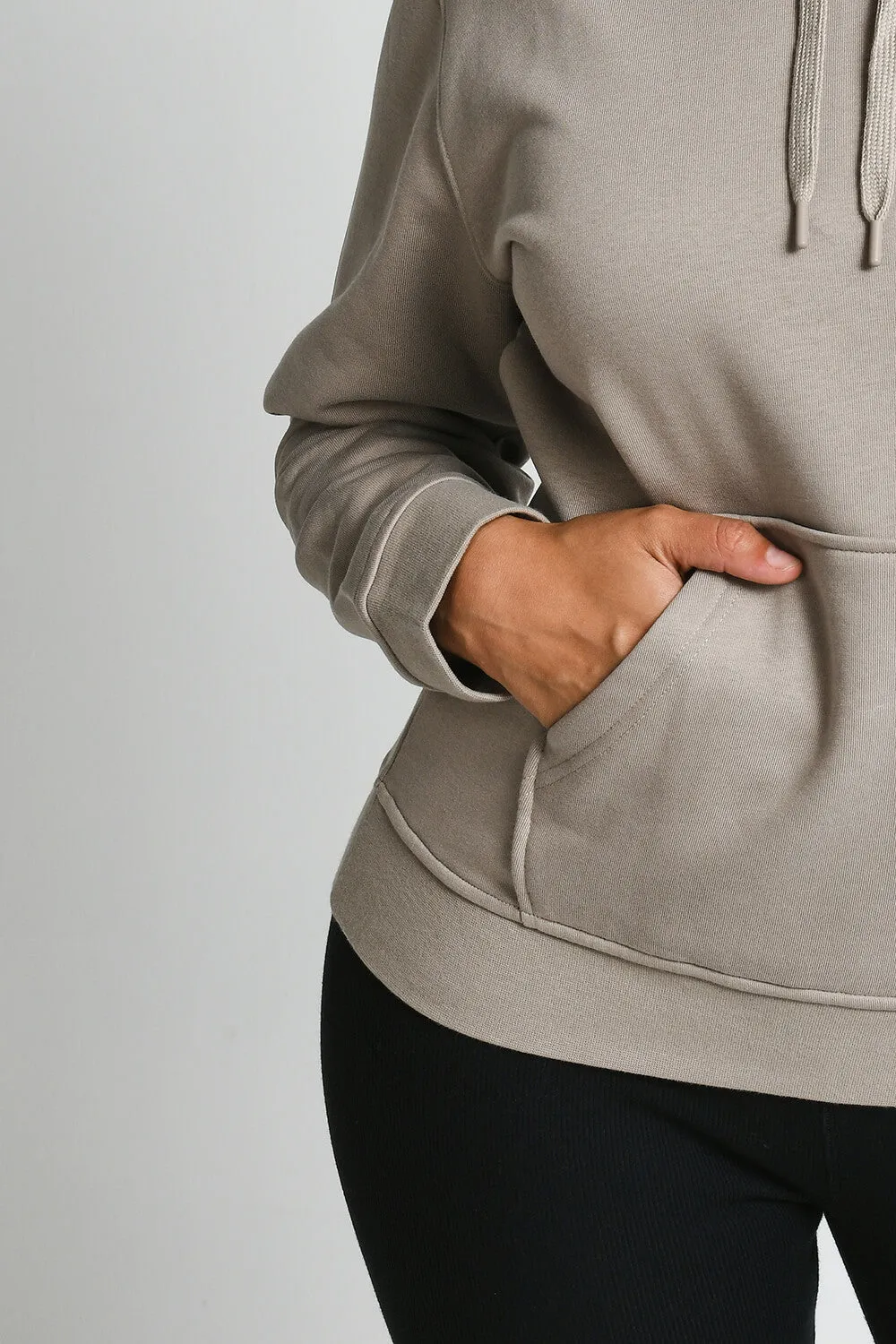 Everyday Pullover Hoodie - Oatmeal Beige sold by LOVALL product image thumbnail 4