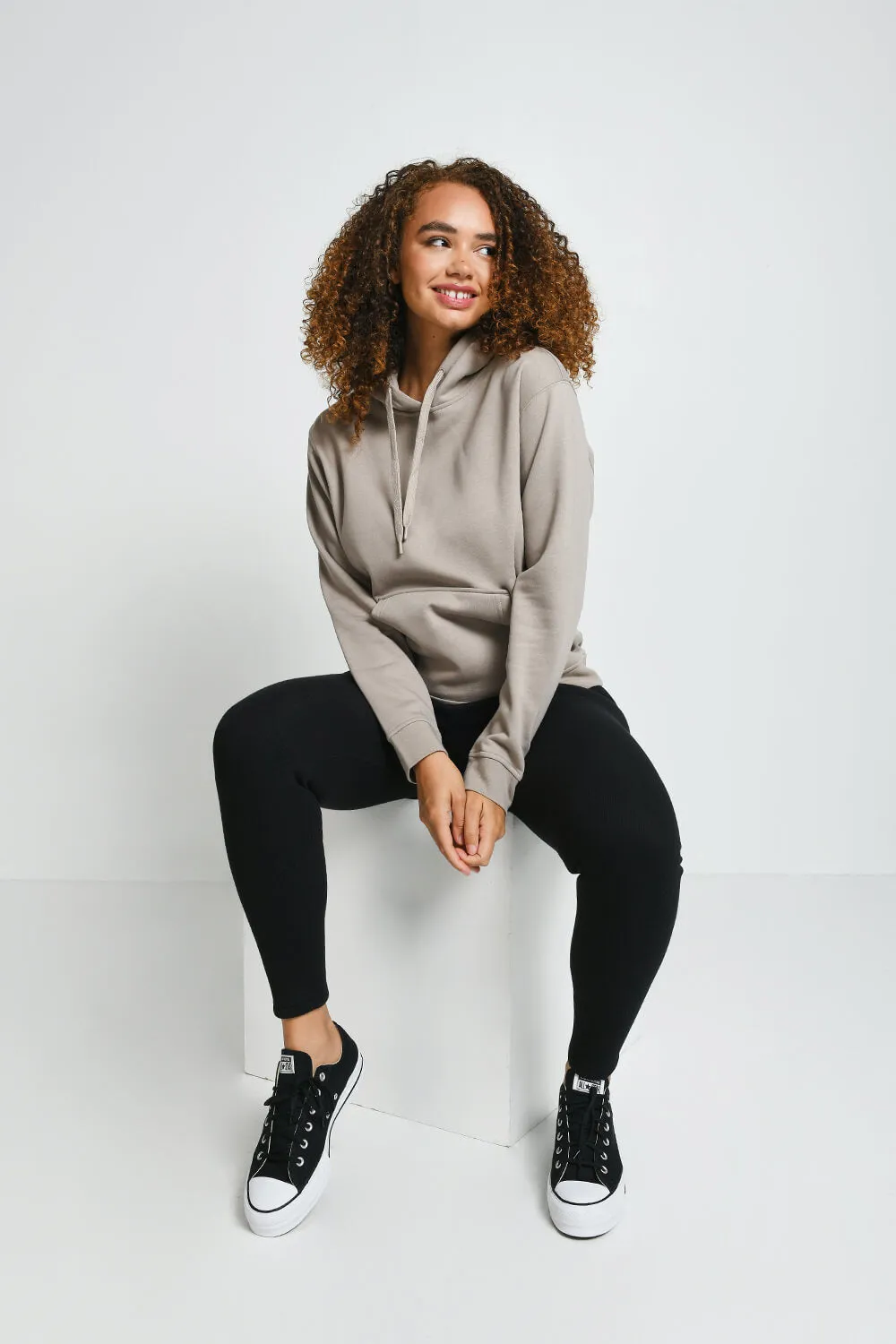 Everyday Pullover Hoodie - Oatmeal Beige sold by LOVALL product image thumbnail 5