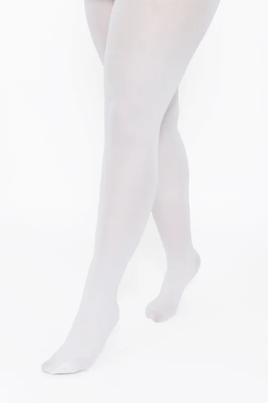 Curve 60 Denier Tights - White sold by LOVALL