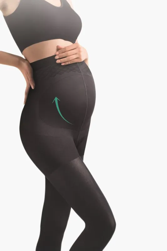 Maternity Tights 40 Denier - Black sold by LOVALL