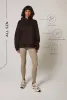 Curve Heavyweight Oversized Hoodie - Espresso Brown sold by LOVALL