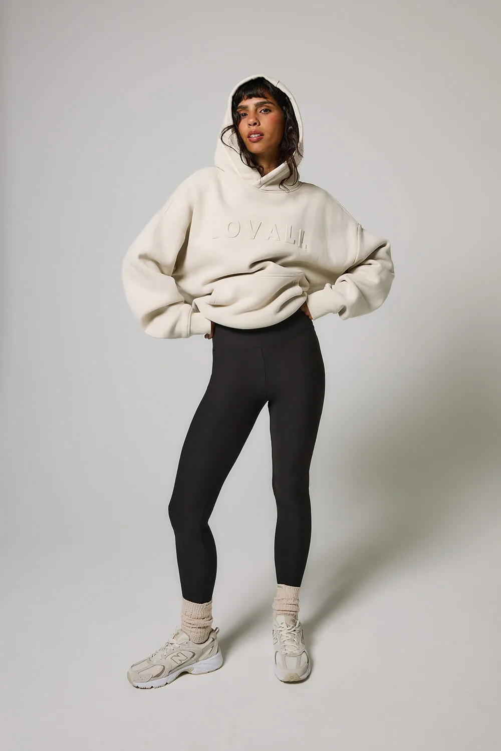 Heavyweight Oversized Hoodie - Ecru sold by LOVALL product image thumbnail 4