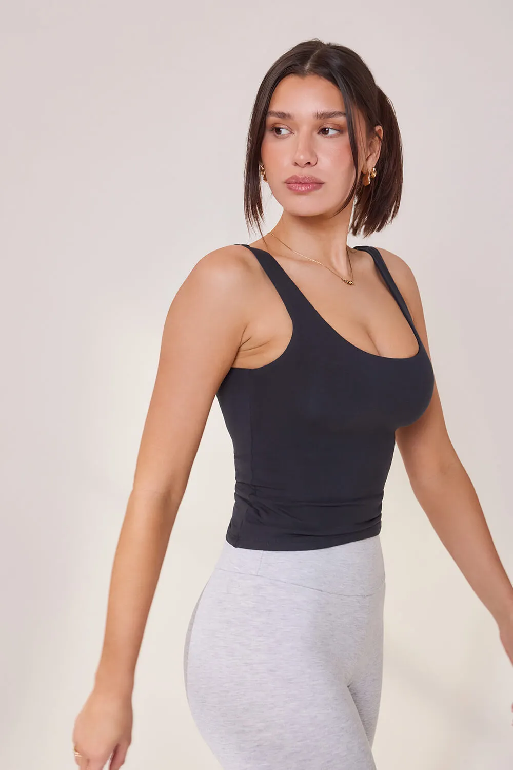 Lightweight Everyday Tank Top - Vintage Navy sold by LOVALL product image thumbnail 2